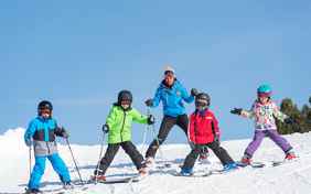 Spass im Kinderskikurs - Foto: Helmuth Rier